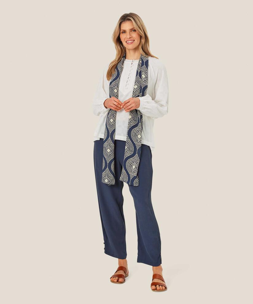 Along Scarf, Mood Indigo