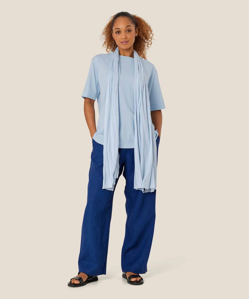 Amega JERSEY Scarf, Cel Blue