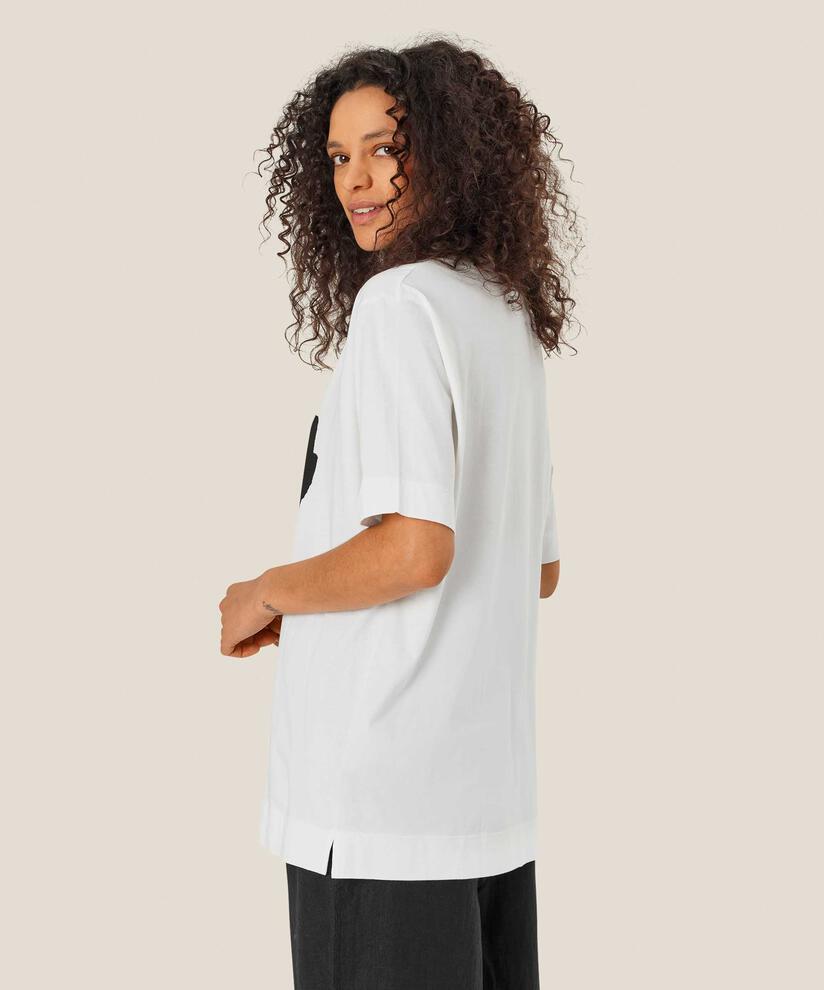 Danielle JERSEY Top, White