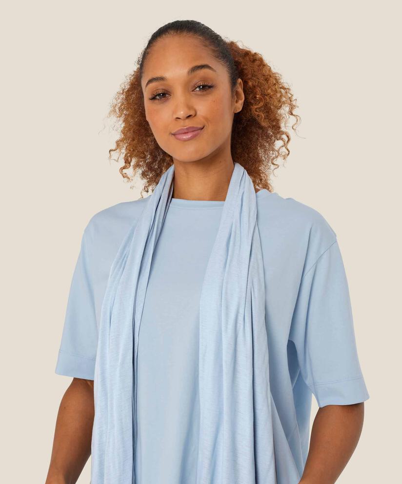 Amega JERSEY Scarf, Cel Blue